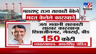 Big Breaking | महाराष्ट्र राज्य सहकारी बँकेने मदत केलेले कारखाने पाहा ग्राफ्किसच्या माध्यमातून