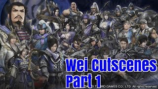 Dynasty Warriors 8: XL CE - All Wei Cutscenes Part 1 (1080p PS4)