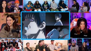 Youtubers React To Toji Fully Returns | Jujutsu Kaisen S2 Ep 12 Reaction Mashup