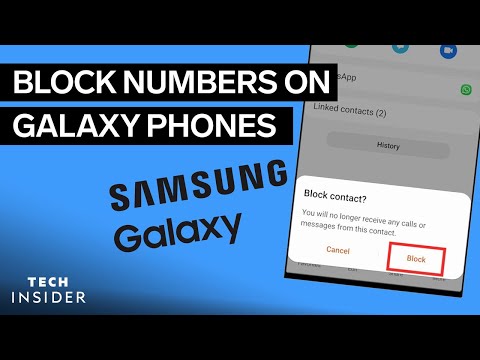 How to block a number on your Galaxy phone