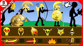 5 SKIN GOLDEN FULL POWER + UNLOCK NEW ICON BOSS X9999999 | STICK WAR LEGACY - KASUBUKTQ