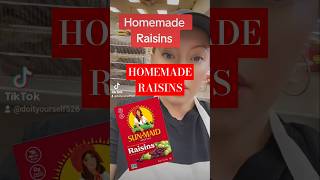 Homemade Raisins.#food #cooking #foodie #recipe #fyp #organic #raisins #homemade #homestead #shorts