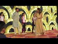 anchor mayuri malandkar hosting sangeet sandhya formantri family and goyal family