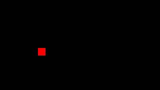 red rectangle bouncing!