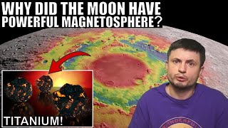 Titanium Chunks Explain Ancient Moon's Powerful Magnetosphere