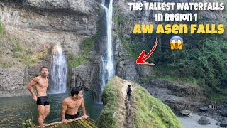 The Majestic and Tallest Waterfalls in Region 1 🇵🇭 | Aw asen Falls | Prince Deo