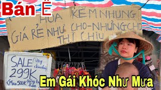 Em gái khóc như mưa ngày 27 Tết”bán hoa không ai mua”không có vốn trả tiền bông. ĐT. 0342104028