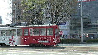 【路面電車動画】富山地鉄１４０　つりかけの音　デ７０００形