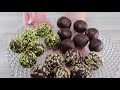 chocolate cookie truffles praline al cocco