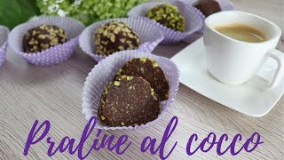 Chocolate Cookie Truffles | Praline al cocco