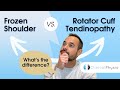 Frozen Shoulder vs Rotator Cuff Tendinopathy | Expert Physio Explains Key Clinical Difference!