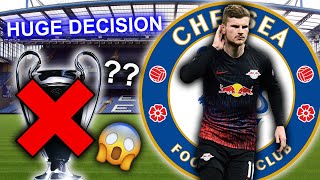 THIS IS WHY TIMO WERNER DECIDED TO SKIP CHAMPIONS LEAGUE WITH RB LEIPZIG! || LATEST CHELSEA NEWS.