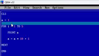 Patterns in Qbasic using Loop@COMPUTEREXCELSOLUTION