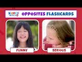 learn the opposites words in english using video comparisons