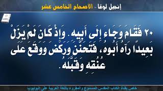 إنجيل لوقا _ الأصحاح الخامس عشر _ مسموع ومقروء باللغة العربية