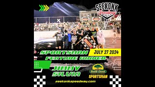 7 27 24 SEEKONK SPEEDWAY SPORTSMAN FEATURE