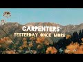 CARPENTERS - Yesterday Once More Lirik INDO SUB