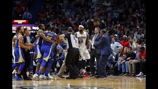 DeMarcus Cousins tried to confront Kevin Durant in locker room after ejection