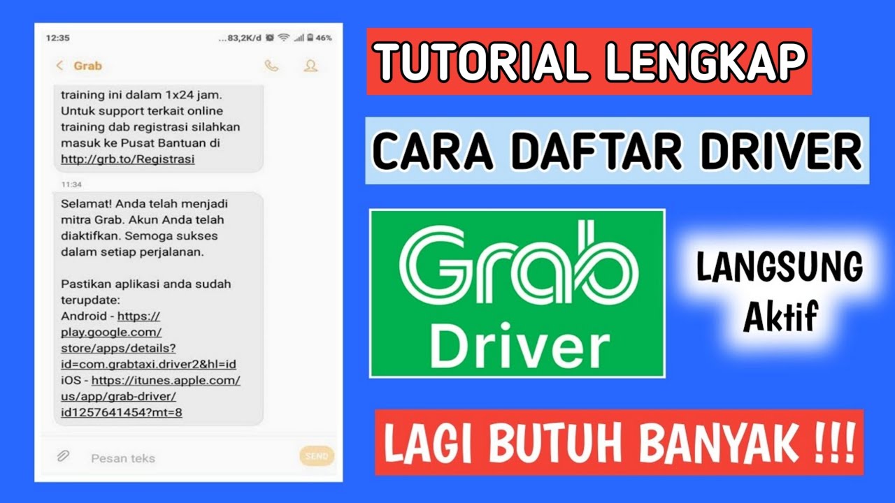 Cara Daftar Grab Online Langsung Aktif || Pendaftaran Grab Online ...