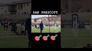 #Cowboys Dak Prescott with the slow motion 🎯
