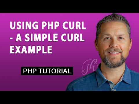 How cURL URL in PHP?