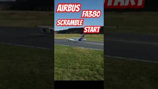 A1❤フル改造機❤推力4倍❤爆音注意❤フルパワー❤全開❤ラジコンだよ❤Airbus❤FA380❤scramble❤ラジコン❤改造中❤ライブ配信❤無修正❤トリック無し❤ショート❤続きは大画面で見てね❤