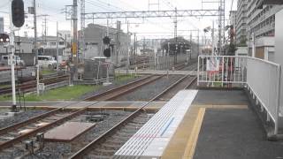 (HD720p)南海7100系7193F+10000系10009F通過＠羽倉崎駅