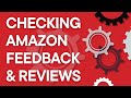 Amazon Seller 101: How to check product feedback, ratings, and reviews (15 second tutorial)