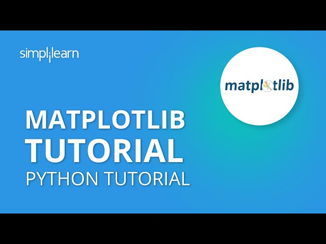 Matplotlib Tutorial Python Matplotlib Library With Examples