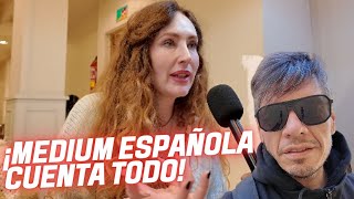 😱 Las ESCALOFRIANTES vivencias de MÉDIUM ESPAÑOLA 🔮👻 + ¡Evento PARANORMAL en VIVO la interrumpe! ⚡️