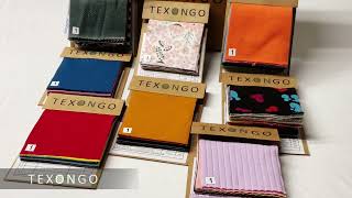 Unboxing Swatch Cards | Knit Fabrics | Fabric Sample Box | #Texongo