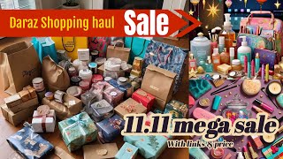 Daraz Shopping haul 🛍 🏬 🛒 huge shopping haul 11.11 sale