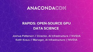 RAPIDS: Open-Source GPU Data Science