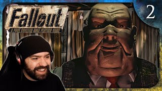 Checking in with the Vault & Tension in Junktown - Fallout | Blind Playthrough [Part 2]