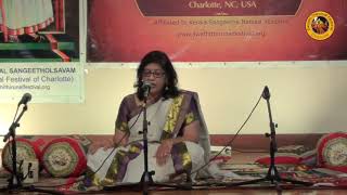 Swathi Sangeetholsavam 2019 - Andolika vahane | Ananda Bhairavi | Mishra Chappu - Viji Padmanabhan