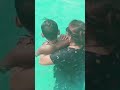 mamma nd baby masti in swimming pool.... ❤️