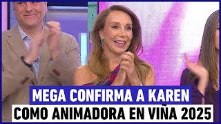 Mega confirma a Karen Doggenweiler como la nueva animadora del Festival de Viña del Mar