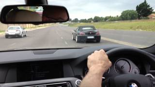 Honda S2000 vs BMW 535d street race