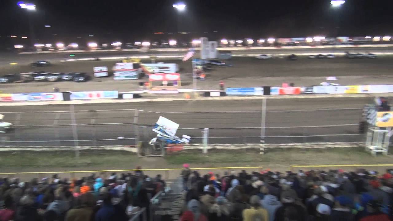 Shootout Winged Sprint B Mains WOW A Main - YouTube