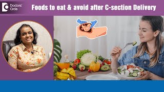 Diet After C-Section| Food to Eat & Avoid after Cesarean Delivery-Dr.Mamatha B Reddy|Doctors' Circle