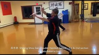 Shuangshou Jian 双手劍 Double Handed Sword - 2 sections slow