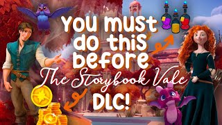 5 THINGS YOU NEED TO DO BEFORE THE STORYBOOK VALE DLC IN DDLV! | kyra's valley