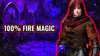 100% FIRE MAGIC WIZARD IS INSANE | Dark and Darker