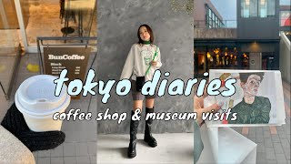 TOKYO VLOG | my life in February☕️ Roppongi coffee shops, Ueno museum solo date🏛 六本木カフェ巡り、上野・東京都美術館