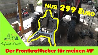 Ein Frontkraftheber für 299 Euro aus Ebay 😲  Ich habe ihn mir gekauft  😉 - Fronthydraulik Eigenbau