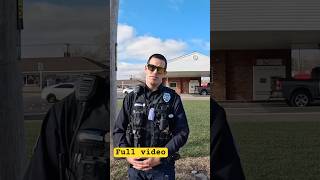 TRESPASSED FROM A SIDEWALK… #firstvlog #shorts #police