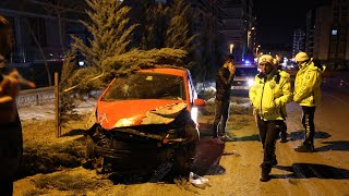 Nevşehir’de Kaza Yapan Alkollü Sürücü, Polise Ecel Teri Döktürdü