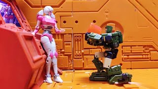 Girls Like BIG！！！！！Newage H50 Scott Hound【Transformers Stop Motion Animation】