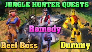 Fortnite: Talk with Beef Boss, Remedy, and Dummy!!! - (All Locations) & Mysterious Pod Location!!!