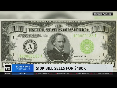 Whose picture was on the $10000 bill?